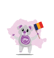 Romania La Multi Ani Sticker by JAY BUBBLE TEA