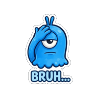 No Way What Sticker by Momo & Tulus