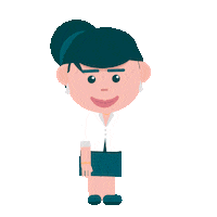 Happy Girl Sticker by MKT Marketing Digital