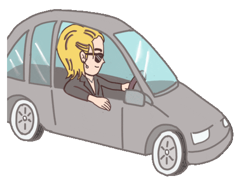 Travel Driving Sticker by rico