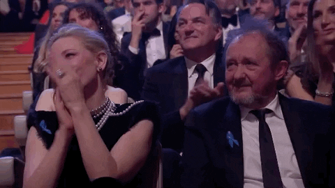 Cate Blanchett Clapping GIF by BAFTA