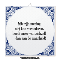 Respect Nl Sticker by Tegelspreuken.nl