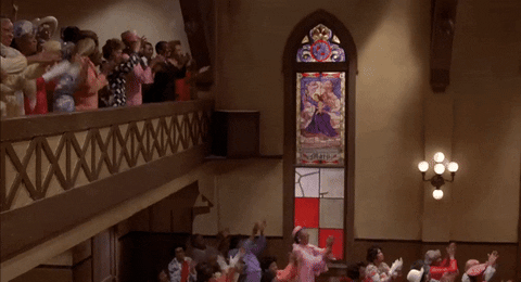 Jumping Holy Spirit GIF by Pretty Dudes