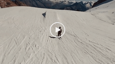 Drone Skiing GIF by AirVuz
