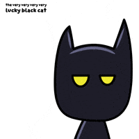 Black Cat Hello GIF by VeeFriends