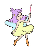 Girl Stick Sticker