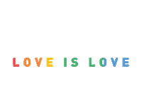 Love Is Love Pride Sticker by Frankly Bubble Tea