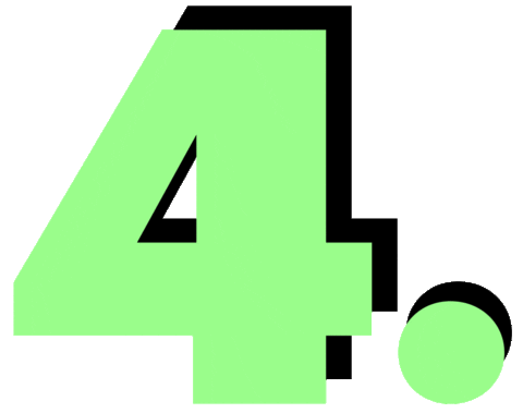 dlfnova giphyupload numbers four count Sticker