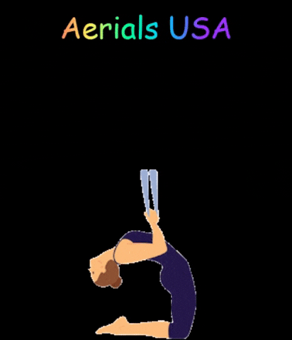aerialsusa yogahammock aerialsusa silklife yoga hammock GIF