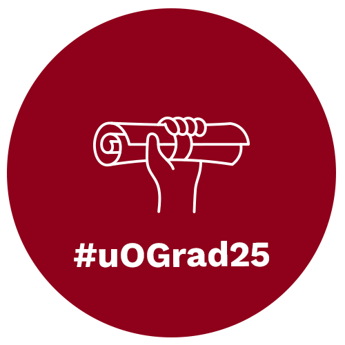 Uograd25 Sticker by uOttawa