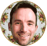 Rotate Channel 4 Sticker by Phil Corbett