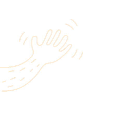 mcpressure hello hi wave hand Sticker