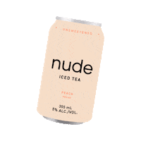 Usa Canada Sticker by Nude Beverages