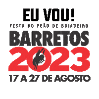 Barretao Sticker by Festa do Peão de Boiadeiro de Barretos