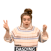 Hand Sticker by DASDING
