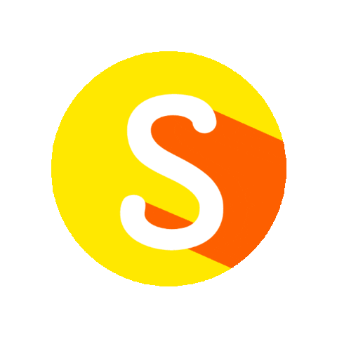 Orange Abc Sticker