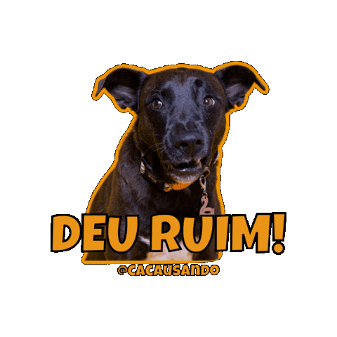 Cacausando giphygifmaker cachorro cachorros cacausando Sticker