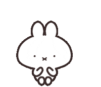 Happy うさぎ Sticker