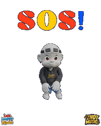 Warning Help Me Sticker by Zhot Music