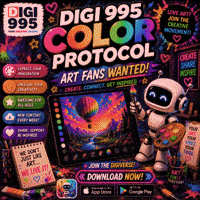 Digital Art Creative Community GIF by Digi 995
