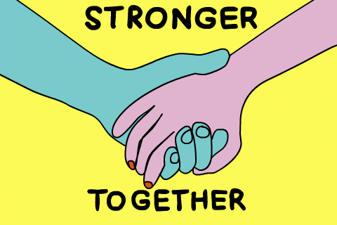 Stay Strong Stronger Together GIF by Studios 2016