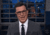 Stephen Colbert Shhhh GIF by MOODMAN