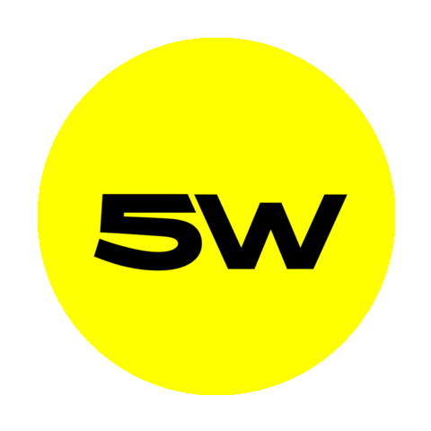 5W Sticker by Fuenfwerken - Find & Share on GIPHY