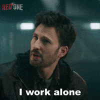 Work Alone Chris Evans GIF by Red One Movie