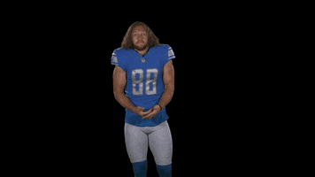 Football Shrug GIF by Detroit Lions