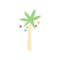 downtowncorpuschristi palm tree corpus christi downtown corpus christi godowntowncc Sticker