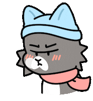 Cat Love Sticker by Ai and Aiko