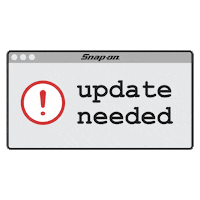 pop-up update Sticker by Snap-on Tools