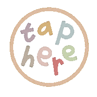 jacqiesketchie tap tap here touch tap tap Sticker