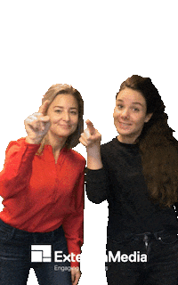 Happy Fun Sticker by Exterion Media NL