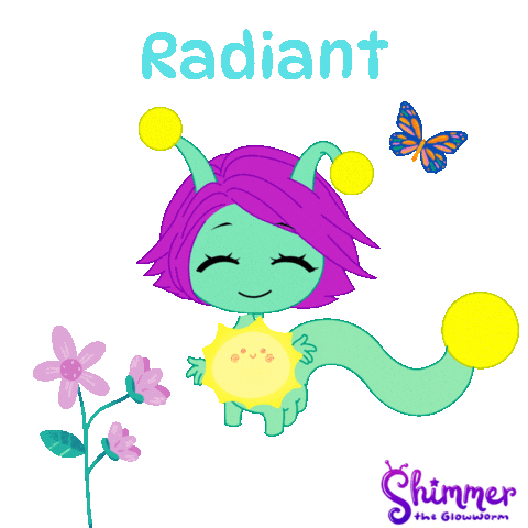 Beauty Love Sticker by ShimmertheGlowworm