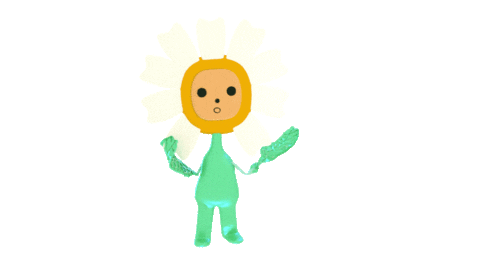 flower talking Sticker by jodofo