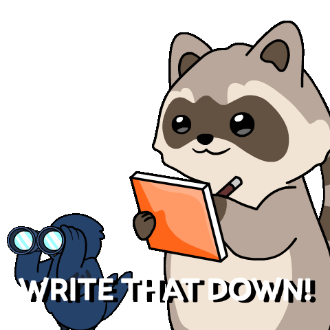 Bitcoin Write That Down Sticker by Ordinary Frends