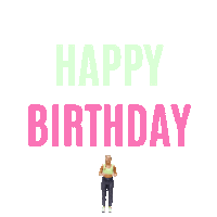 Excited Happy Birthday Sticker by Danielle Pascente