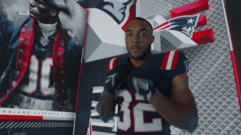Running Back Football GIF by New England Patriots