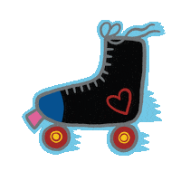 Rollerskate Sticker