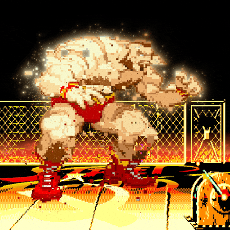 Street Fighter Loop GIF by PERFECTL00P