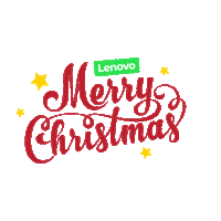 Merry Christmas Sticker by Lenovo Indonesia