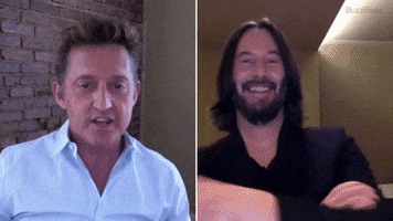 Keanu Reeves GIF by BuzzFeed