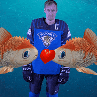 IIHFHockey love heart kiss kisses GIF