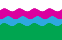 Rainbow Wave Sticker by Jade Purple Brown