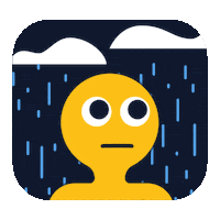 Sad Oh No Sticker