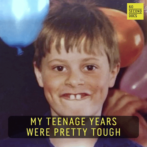 Awkward Teen Years GIF by 60 Second Docs