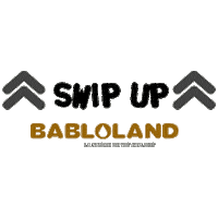 Swipe Up Sticker by Babloland