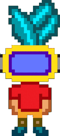 Pixel Rolling Sticker by spMAKE