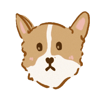 Sad Dog Sticker